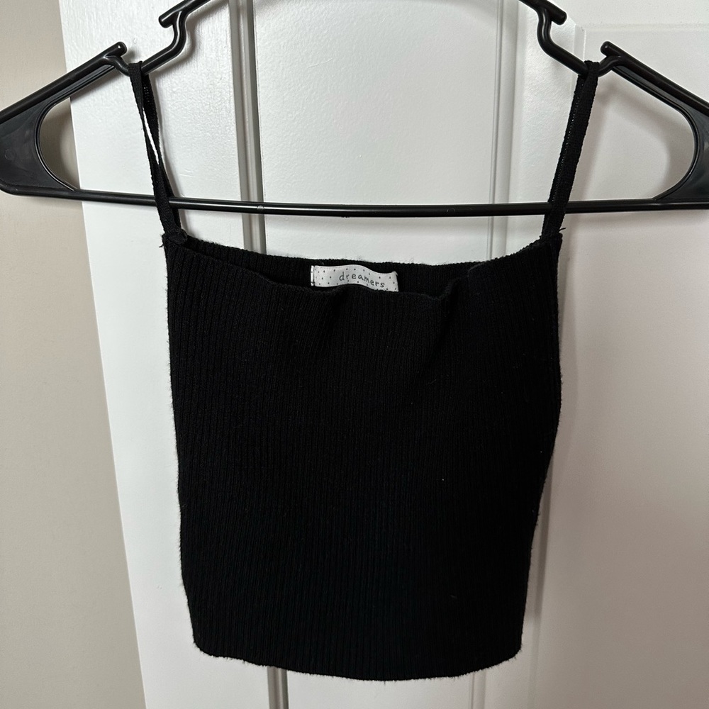 Dry Goods Black Tube Top